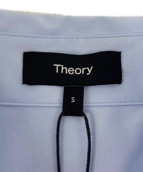 theory（セオリー）theory (セオリー) Wealth Buttondown Shirt ブルー サイズ:S 未使用品の古着・服飾アイテム