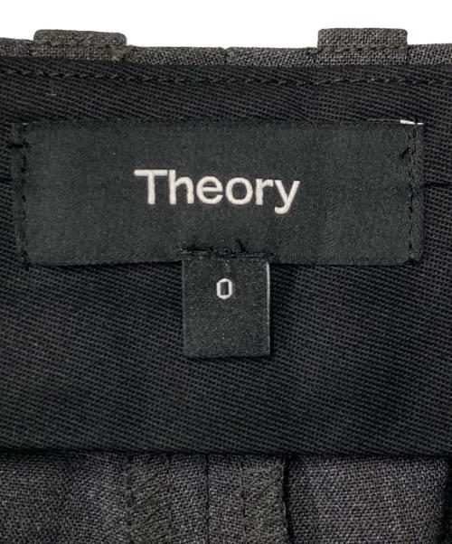 theory（セオリー）theory (セオリー) Traceable Wool Flared Pant 4J グレー サイズ:0(下記採寸参照) 未使用品の古着・服飾アイテム
