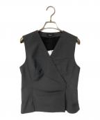 theoryセオリー）の古着「Traceable Wool Wrap Vest」｜グレー