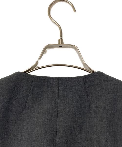 theory（セオリー）theory (セオリー) Traceable Wool Wrap Vest グレー 未使用品の古着・服飾アイテム