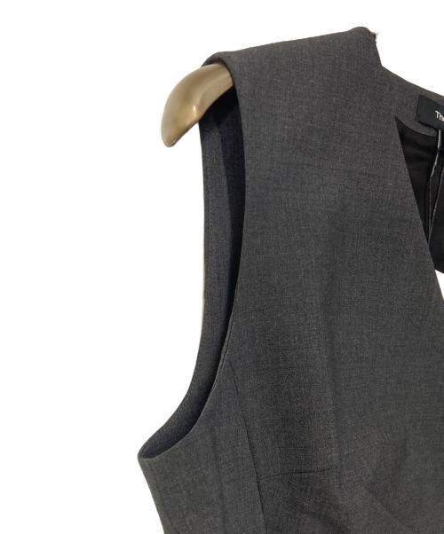 theory（セオリー）theory (セオリー) Traceable Wool Wrap Vest グレー 未使用品の古着・服飾アイテム