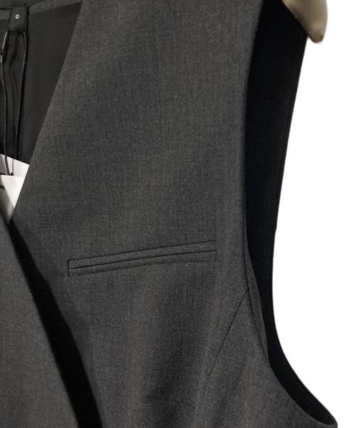 theory（セオリー）theory (セオリー) Traceable Wool Wrap Vest グレー 未使用品の古着・服飾アイテム