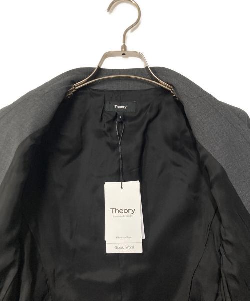 theory（セオリー）theory (セオリー) Traceable Wool Carissa Blazer グレー 未使用品の古着・服飾アイテム