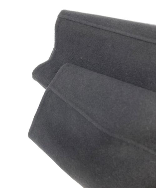 BABYLONE（バビロン）BABYLONE (バビロン) リバーダブルロングコート チャコールグレー サイズ:Free 未使用品の古着・服飾アイテム