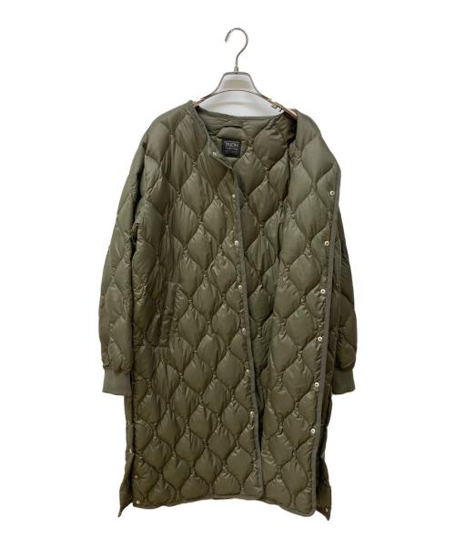 TAION（タイオン）TAION (タイオン) ミリタリーダウンコート オリーブ サイズ:不明の古着・服飾アイテム