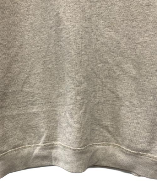 RRL（ダブルアールエル）RRL (ダブルアールエル) ロゴ フリース スウェットシャツ ベージュ サイズ:Lの古着・服飾アイテム