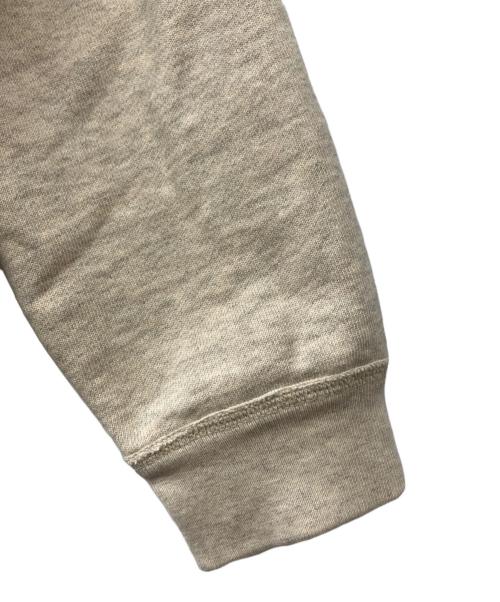 RRL（ダブルアールエル）RRL (ダブルアールエル) ロゴ フリース スウェットシャツ ベージュ サイズ:Lの古着・服飾アイテム