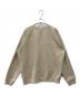 RRL (ダブルアールエル) ロゴ フリース スウェットシャツ ベージュ サイズ:L：24000円