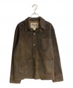 RRLダブルアールエル）の古着「ラフアウトスエードジャケット」｜ブラウン