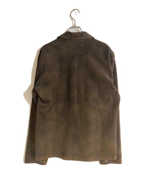 RRL（ダブルアールエル）RRL (ダブルアールエル) ラフアウトスエードジャケット ブラウン サイズ:Ｓの古着・服飾アイテム