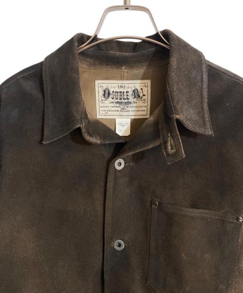 RRL（ダブルアールエル）RRL (ダブルアールエル) ラフアウトスエードジャケット ブラウン サイズ:Ｓの古着・服飾アイテム