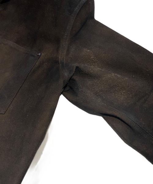 RRL（ダブルアールエル）RRL (ダブルアールエル) ラフアウトスエードジャケット ブラウン サイズ:Ｓの古着・服飾アイテム