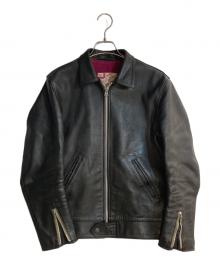 ADDICT CLOTHES（アディクト クローズ）の古着「CENTER ZIP JACKET/センタージップジャケット」｜ブラック