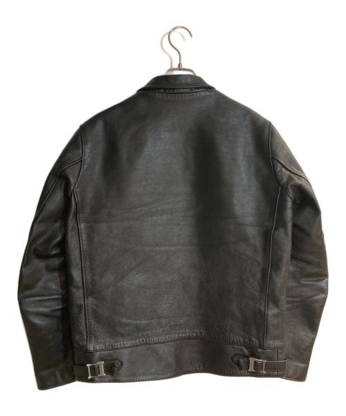 ADDICT CLOTHES（アディクト クローズ）ADDICT CLOTHES (アディクト クローズ) CENTER ZIP JACKET/センタージップジャケット ブラック サイズ:40の古着・服飾アイテム