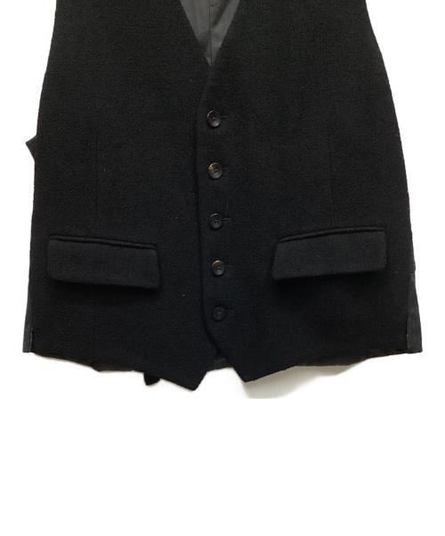 TOMORROW LAND（トゥモローランド）TOMORROW LAND (トゥモローランド) リングツイード シングルベスト ブラック サイズ:XSの古着・服飾アイテム
