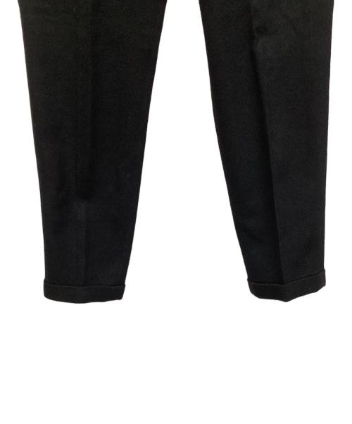 TOMORROW LAND（トゥモローランド）TOMORROW LAND (トゥモローランド) リングツイードスラックス ブラック サイズ:46の古着・服飾アイテム