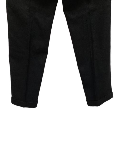 TOMORROW LAND（トゥモローランド）TOMORROW LAND (トゥモローランド) リングツイードスラックス ブラック サイズ:46の古着・服飾アイテム