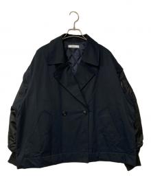 Radiate（ラディエイト）の古着「MA-1スリーブジャケット」｜ネイビー×ブラック