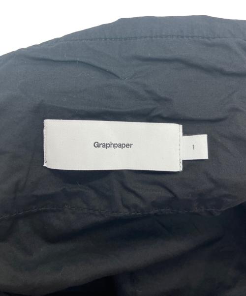Graphpaper（グラフペーパー）Graphpaper (グラフペーパー) Garment Dyed Typewriter Oversized Slacks　GM251-40089B ブラック サイズ:1の古着・服飾アイテム