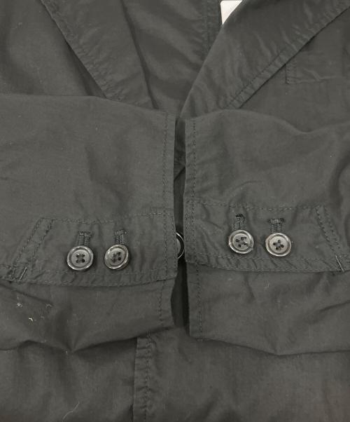 Graphpaper（グラフペーパー）Graphpaper (グラフペーパー) Garment Dyed Typewriter Oversized Jacket ブラック サイズ:SIZE1の古着・服飾アイテム
