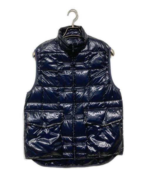 UNDERCOVER（アンダーカバー）UNDERCOVER (アンダーカバー) FRAGMENT (フラッグメント) チャイナダウンベスト ネイビー サイズ:2の古着・服飾アイテム
