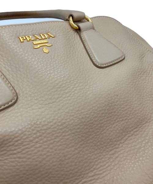 PRADA（プラダ）PRADA (プラダ) ボストンバッグ ベージュの古着・服飾アイテム