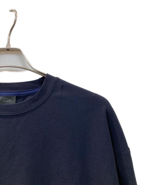 DAIWA PIER39（ダイワ ピア39）DAIWA PIER39 (ダイワ ピア39) TECH FLEX JERSEY CREW ネイビー サイズ:Lの古着・服飾アイテム
