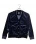 GIVENCHY（ジバンシィ）の古着「モノグラム 72 ベルベットカーディガン」｜ネイビー