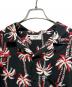 CELINE (セリーヌ) CHEMISE HAWAI ハワイアンシャツ ブラック×レッド サイズ:42：70000円