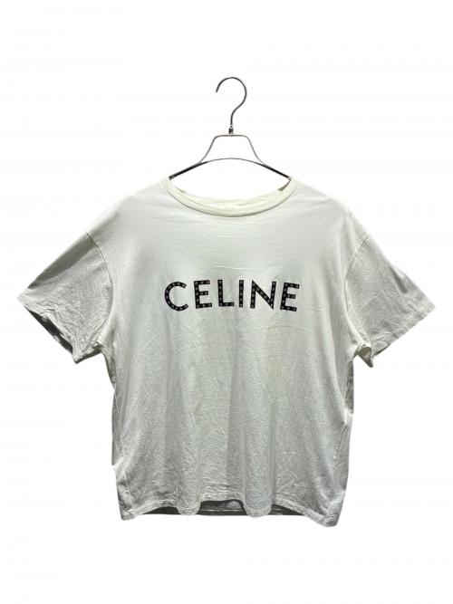 CELINE（セリーヌ）CELINE (セリーヌ) スタープリント ラインストーン/2X47F671Q ホワイト サイズ:Mの古着・服飾アイテム