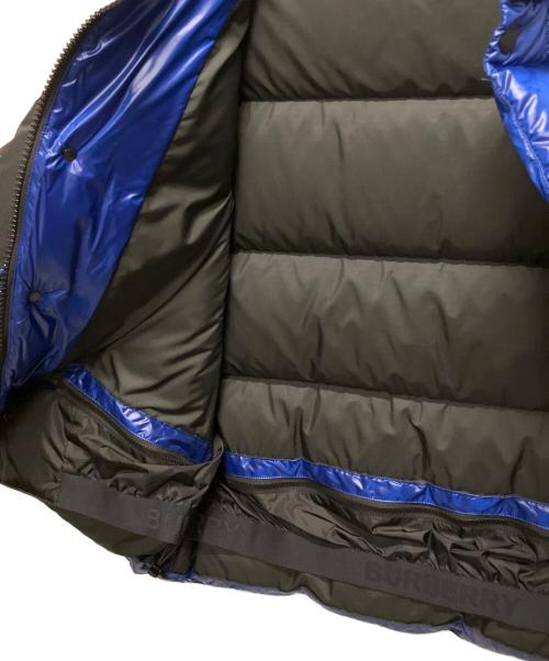 BURBERRY（バーバリー）BURBERRY (バーバリー) Brendan Down Jacket　8058329 ブルー×ブラック サイズ:Lの古着・服飾アイテム