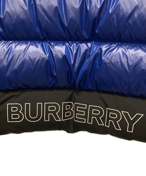 BURBERRY（バーバリー）BURBERRY (バーバリー) Brendan Down Jacket　8058329 ブルー×ブラック サイズ:Lの古着・服飾アイテム