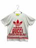 GUCCI（グッチ）の古着「Tシャツ　717422 XJEXI」｜ホワイト×レッド