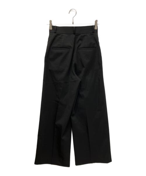 Noble（ノーブル）Noble (ノーブル) エステルツイルストレッチスラックスパンツ ブラック サイズ:34の古着・服飾アイテム