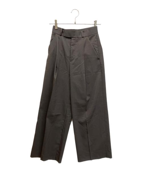 Noble（ノーブル）Noble (ノーブル) エステルツイルストレッチスラックスパンツ グレー サイズ:34の古着・服飾アイテム