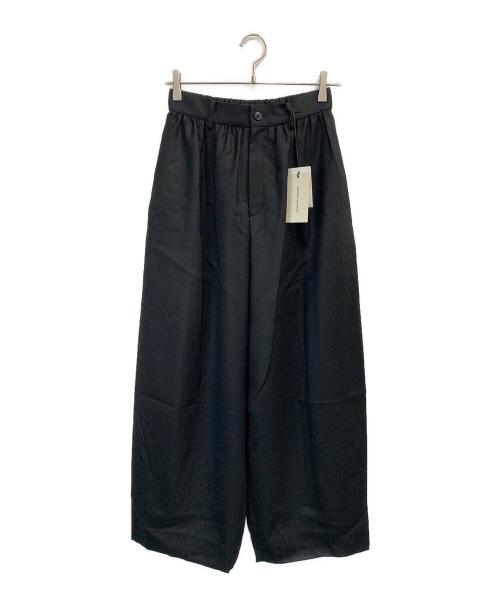 AEWEN MATOPH（イウエン マトフ）AEWEN MATOPH (イウエン マトフ) パネルギャザーパンツ ブラック サイズ:36の古着・服飾アイテム