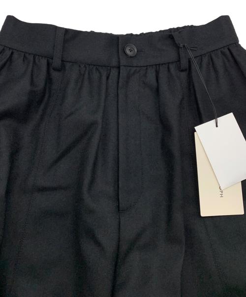 AEWEN MATOPH（イウエン マトフ）AEWEN MATOPH (イウエン マトフ) パネルギャザーパンツ ブラック サイズ:36の古着・服飾アイテム