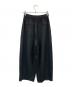 AEWEN MATOPH (イウエン マトフ) パネルギャザーパンツ ブラック サイズ:36：12000円