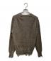 LOEFF (ロエフ) ダメージカーディガン グレー：13000円