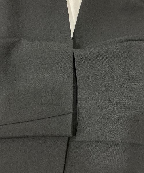 Conte（コンテ）Conte (コンテ) ノーカラージャケット ブラック サイズ:SIZE FREEの古着・服飾アイテム