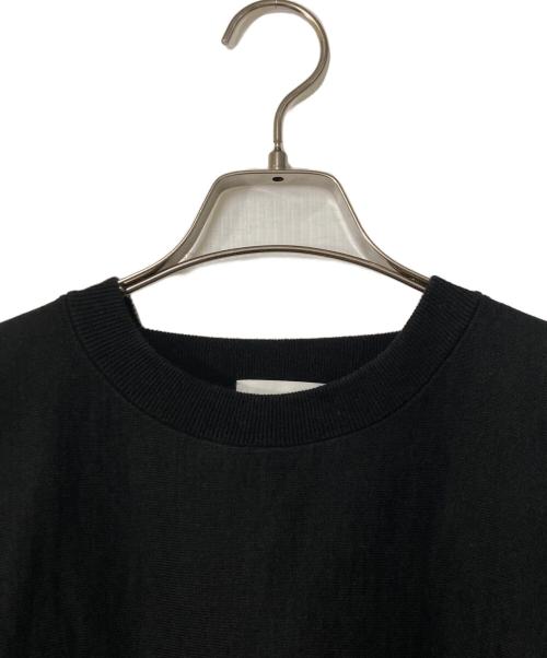 HYKE（ハイク）HYKE (ハイク) ヘビーウェイトオーバーサイズスウェット ブラック サイズ:2の古着・服飾アイテム