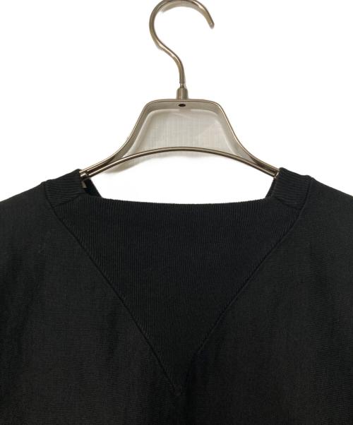 HYKE（ハイク）HYKE (ハイク) ヘビーウェイトオーバーサイズスウェット ブラック サイズ:2の古着・服飾アイテム