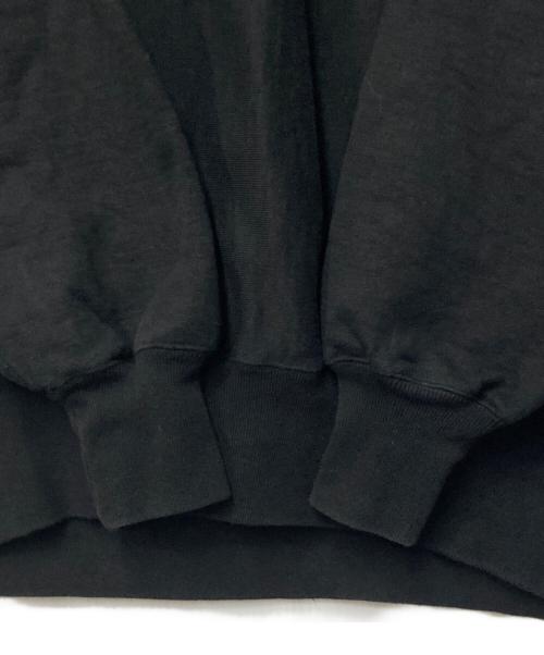 HYKE（ハイク）HYKE (ハイク) ヘビーウェイトオーバーサイズスウェット ブラック サイズ:2の古着・服飾アイテム