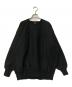 HYKE（ハイク）の古着「ヘビーウェイトオーバーサイズスウェット」｜ブラック