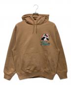 PALACE×UGG×LOONEY TUNESパレス×アグ×ルーニーチューンズ）の古着「PALACE　UGG　LOONEY TUNES　HOOD」｜ブラウン
