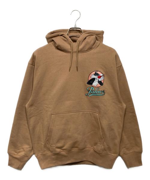 PALACE（パレス）PALACE (パレス) UGG (アグ) LOONEY TUNES (ルーニーチューンズ) PALACE　UGG　LOONEY TUNES　HOOD ブラウン サイズ:Mの古着・服飾アイテム