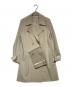 MaxMara（マックスマーラ）の古着「ダブルトレンチコート」｜アイボリー