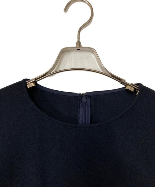 DUAL VIEW（デュアルヴュー）DUAL VIEW (デュアルヴュー) スパンコールポケットワンピース ネイビー サイズ:38の古着・服飾アイテム