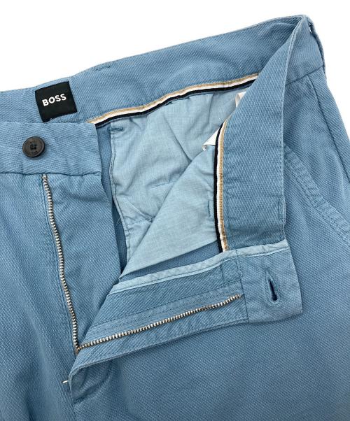 BOSS（ボス）BOSS (ボス) KAITON ストレートパンツ スカイブルー サイズ:52の古着・服飾アイテム