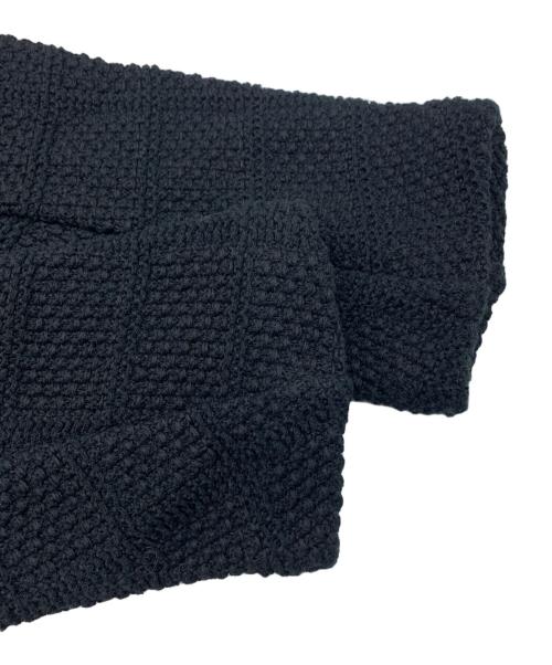 Plage（プラージュ）Plage (プラージュ) TWEED KNIT JACKET  ブラック サイズ:36の古着・服飾アイテム